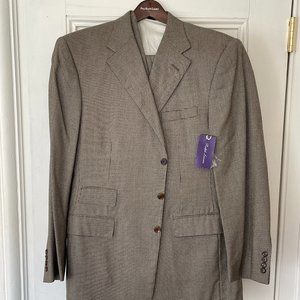 Ralph Lauren Purple Label 3 piece Suit - Houndstooth 42L